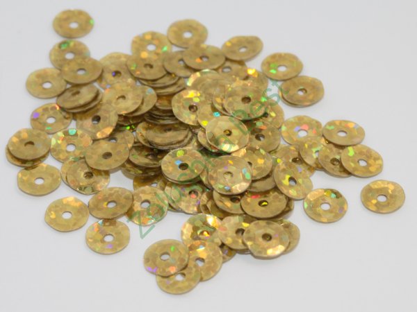 Пайетки 6 мм, золото, 5 гр в Горно-Алтайске